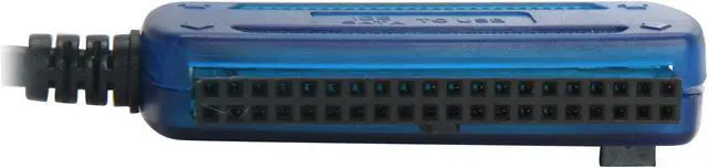 Alt view image 4 of 7 - Nippon Labs USB 2.0 to IDE/SATA HDD Adapter w/ Power Model USB-SATA