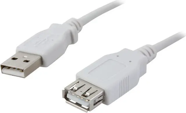 Main image of Nippon Labs Beige 3 ft. USB cable A/Male to A/Female extension USB cable  Model USB-3-MF