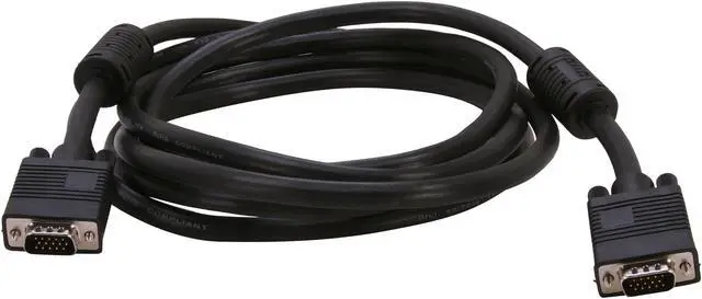 Alt view image 2 of 3 - Nippon Labs 10 ft. SVGA Cable Male to Male Coaxial SVGA cable 10ft Model SVGA-10 10 feet