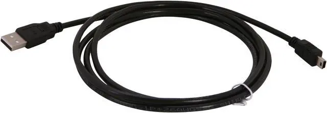 Alt view image 2 of 3 - Nippon Labs MINIUSB-6 6 ft. USB 2.0 Type A Male to USB Type B Adapter Male Cable, Black