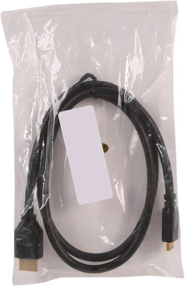 Alt view image 3 of 3 - Nippon Labs Premium 3 ft. HDMI to mini HDMI cable with metal hood & gold-plated connectors 3ft Model MHDMI-3 3 feet