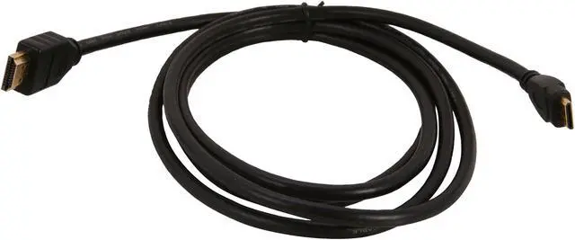 Alt view image 2 of 3 - Nippon Labs MHDMI-6 6 ft. Premium HDMI Male to Mini HDMI Male Adapter Cable, Black