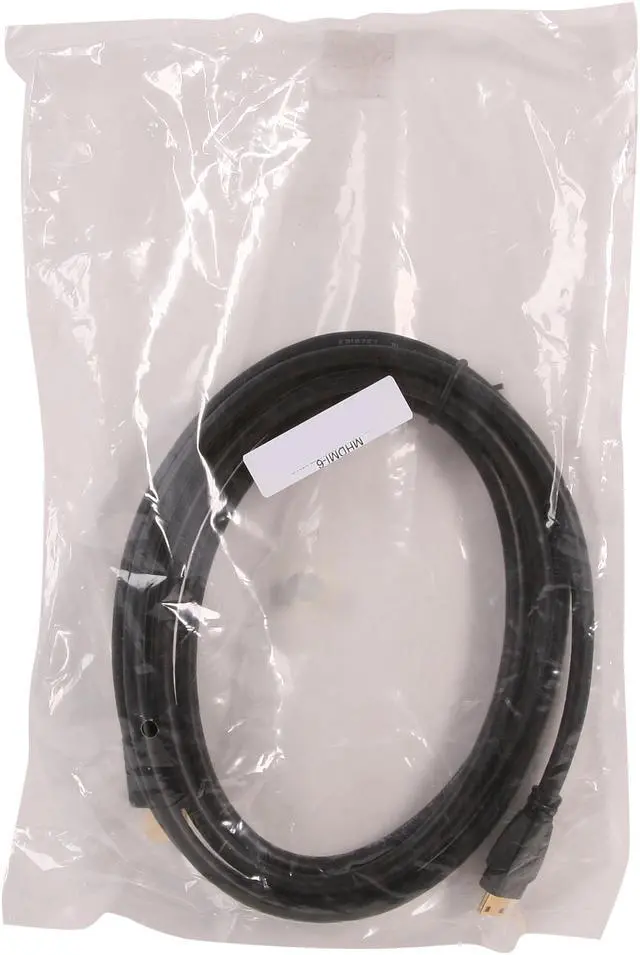 Alt view image 3 of 3 - Nippon Labs MHDMI-6 6 ft. Premium HDMI Male to Mini HDMI Male Adapter Cable, Black