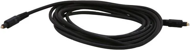 Alt view image 2 of 3 - Nippon Labs PT-12 12 FT. Pro A/V Premium Toslink Digital Optical SPDIF Audio Cable Male to Male, Black