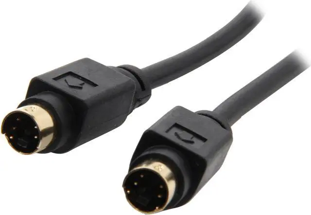 Main image of Nippon Labs 12 ft. Din4 Coaxial S-VIDEO Cable M/M 12ft Model SVHS-12MM 12 feet