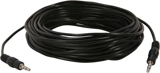 Alt view image 2 of 3 - Nippon Labs 50 ft. Premium 3.5mm Audio Stereo Speaker 50ft Cable M/M Model SPC-50MM 50 feet