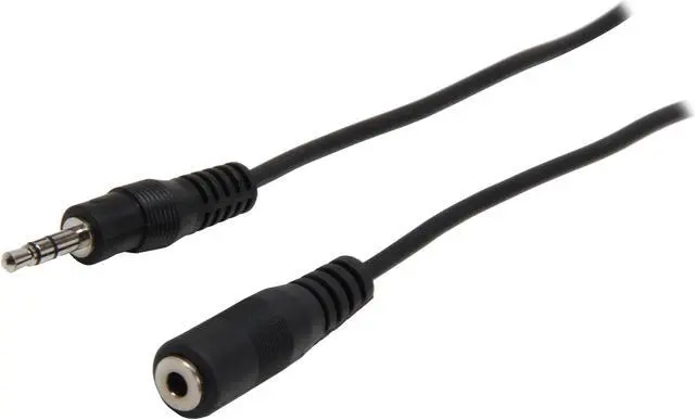 Main image of Nippon Labs 50 ft. Premium 3.5mm Audio Stereo Speaker Extension Cable M/F 50ft Model SPC-50MF 50 feet