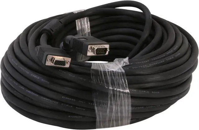 Alt view image 2 of 3 - Nippon Labs 100ft SVGA-100MF 100 ft. SVGA Male to Female Coaxial SVGA cable 100 feet