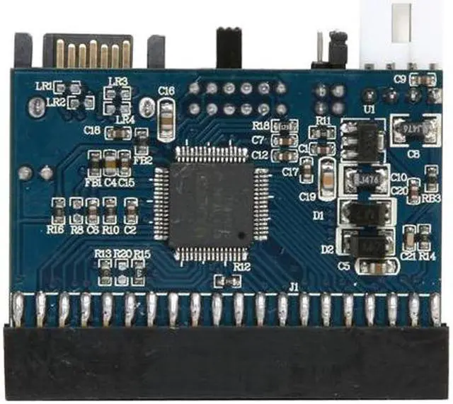 Alt view image 5 of 6 - Nippon Labs AD-SATA-IDE-B IDE to SATA Adapter or SATA to IDE Adapter