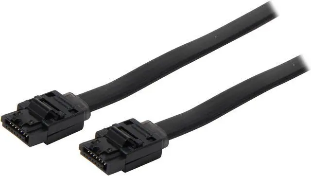 Main image of Nippon Labs SATA3-0.5M 1.64 ft. SATA III Flat Cable 1.64ft with Latch 1.64 feet