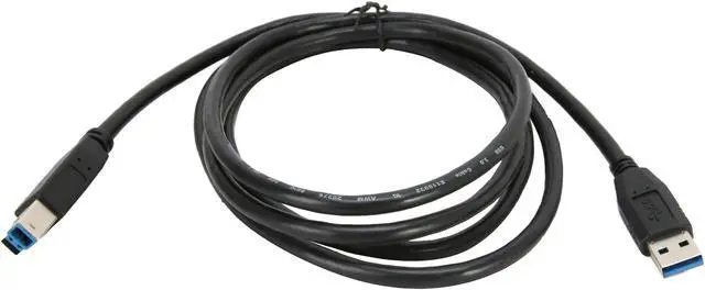 Alt view image 2 of 2 - Nippon Labs USB3-6AB 6 ft. USB 3.0 Type A Male to B Male 6ft Cable for Printer and Scanner, Black