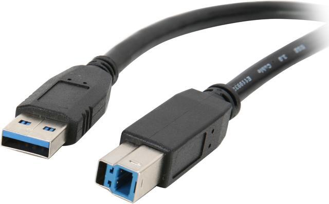 Main image of Nippon Labs USB3-15AB 15 ft. USB 3.0 Type A Male to B Male 15 ft. Cable for Printer and Scanner, Black