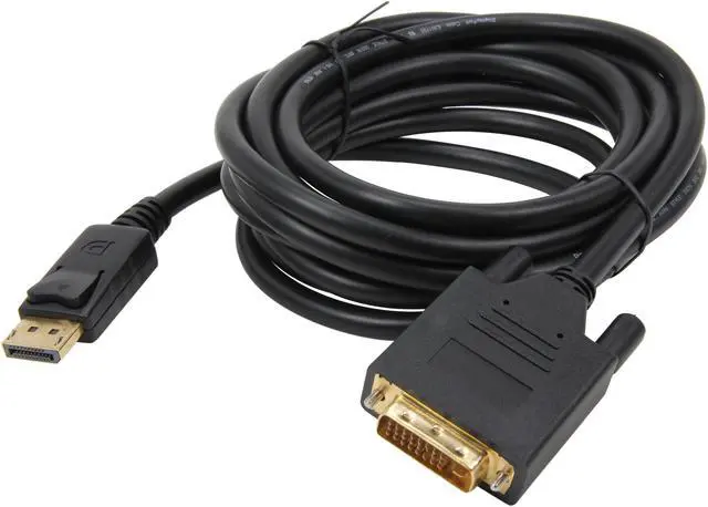 Alt view image 2 of 3 - Nippon Labs DP-DVI-10 10 ft. DP DisplayPort Male to DVI-D Male Converter Cable, Black - DP to DVI Adapter - 1920 x 1200