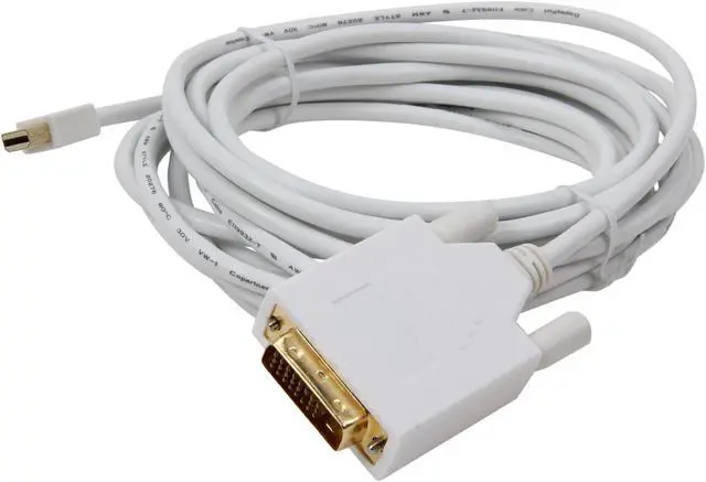 Alt view image 2 of 3 - Nippon Labs Model MINIDP-DVI-15 15 ft. Mini DisplayPort to DVI 32 AWG 15ft Cable M-M 15 feet- OEM