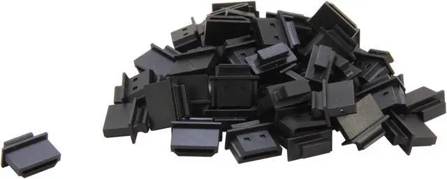 Main image of Nippon Labs AD-HDMI-DC-BK HDMI Type A Female Dust Cover 50pcs, Black - OEM
