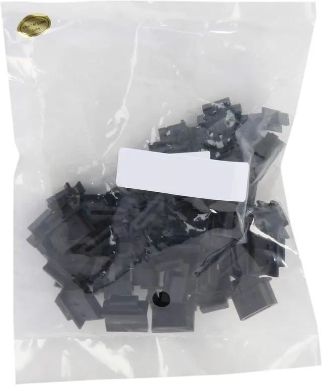 Alt view image 2 of 2 - Nippon Labs AD-HDMI-DC-BK HDMI Type A Female Dust Cover 50pcs, Black - OEM