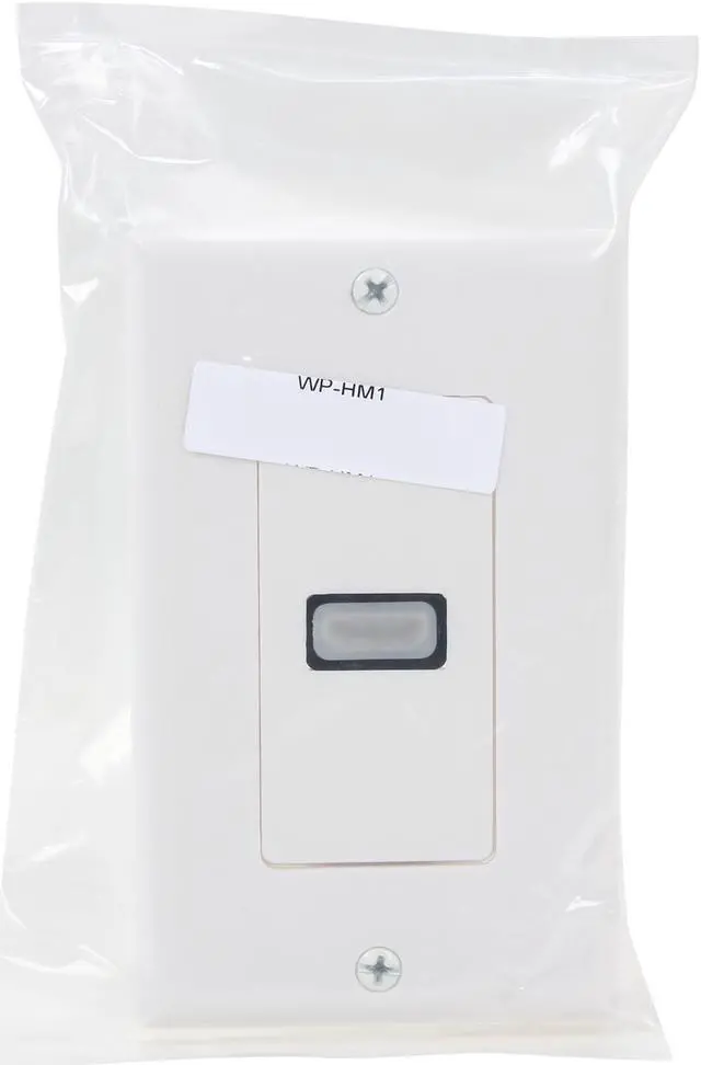 Alt view image 5 of 5 - Nippon Labs WP-HM1 HDMI Wall Plate with 1 Port - OEM
