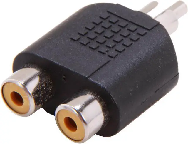 Main image of Nippon Labs RCA-1M2F RCA adaptor 1 RCA Male to 2 RCA Female