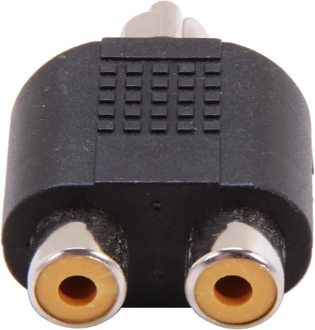 Alt view image 2 of 5 - Nippon Labs RCA-1M2F RCA adaptor 1 RCA Male to 2 RCA Female
