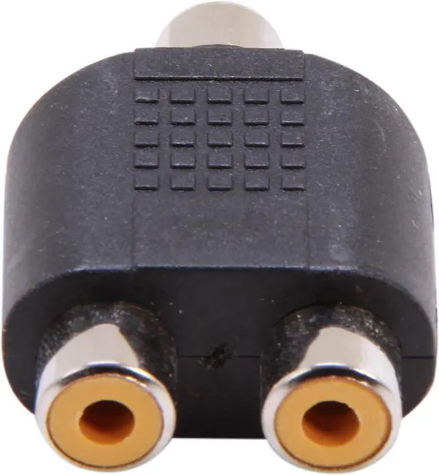 Alt view image 2 of 4 - Nippon Labs RCA-1F2F RCA adaptor RCA 1 Female to 2 RCA Female