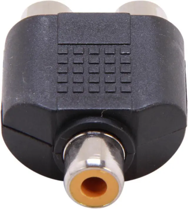 Alt view image 3 of 4 - Nippon Labs RCA-1F2F RCA adaptor RCA 1 Female to 2 RCA Female