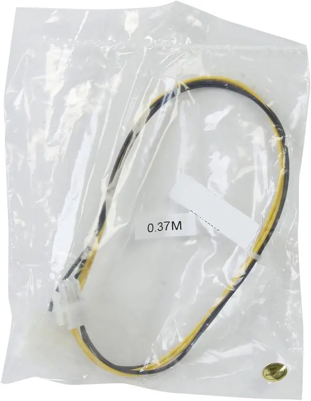 Alt view image 3 of 3 - Nippon Labs POW-08315 15" 12V ATX Male to Molex LP4 Male Power Supply Adaptor Cable - OEM