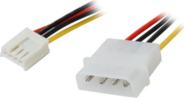Main image of Nippon Labs POW-05206 6.1 in. 5.25 Male to 3.5 Female Internal DC Adaptor Cable Female to Male - OEM