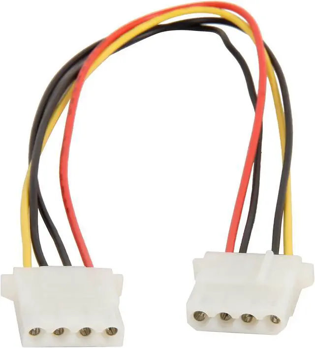 Alt view image 2 of 3 - Nippon Labs POW-04412 8" Molex 5.25 Female to Female Power Supply Cable