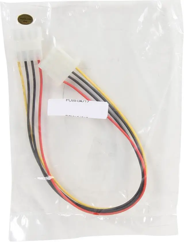 Alt view image 3 of 3 - Nippon Labs POW-04212 1 ft. 5.25 Male to 5.25 Female Female to Male