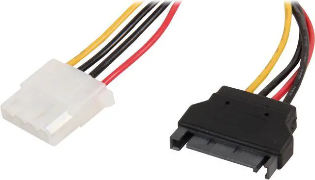 Main image of Nippon Labs POW-S6120-7IN 7 in. SATA Power Adaptor 5.25 Female to SATA Power Female to Male - OEM