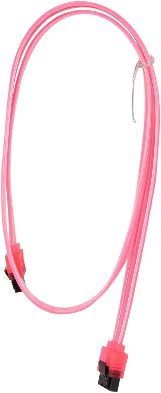 Alt view image 2 of 3 - Nippon Labs SATA3L-2FT-RD 2 ft. SATA III Cable w/ Locking Latch 2 feet - OEM