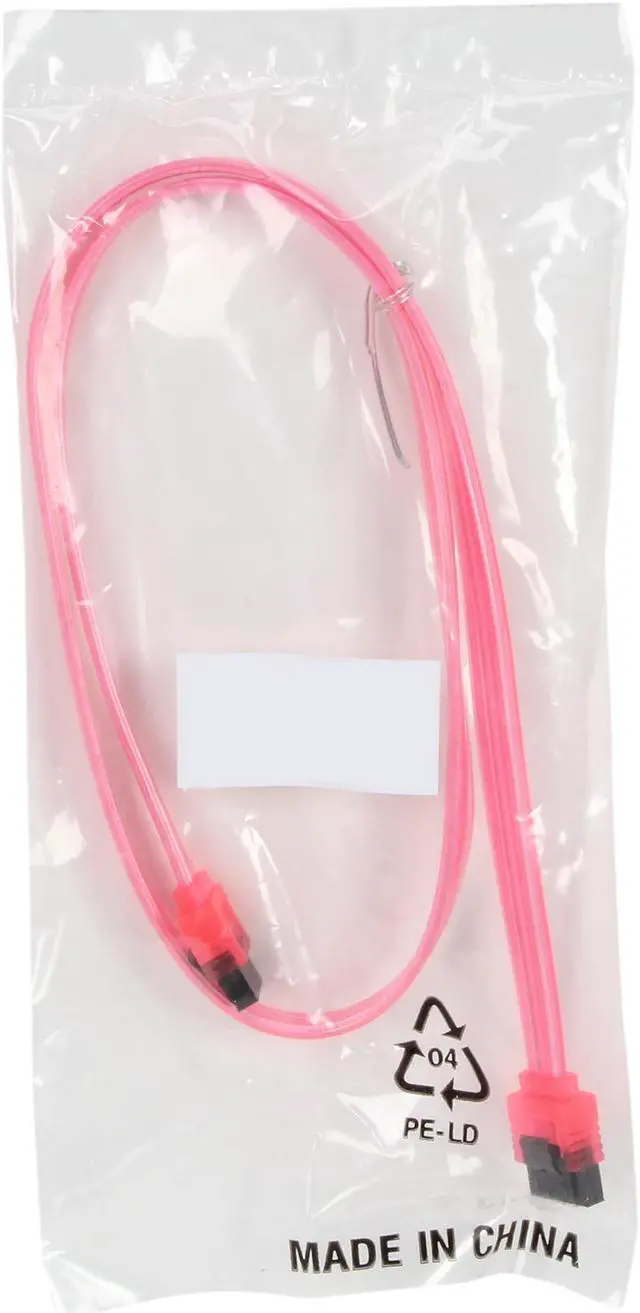 Alt view image 3 of 3 - Nippon Labs SATA3L-2FT-RD 2 ft. SATA III Cable w/ Locking Latch 2 feet - OEM