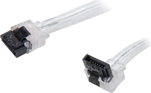Main image of Nippon Labs SATA3L2FT90/180SL 2 ft. SATA III Cable w/ Locking Latch (90 degree to 180 degree) 2 feet - OEM