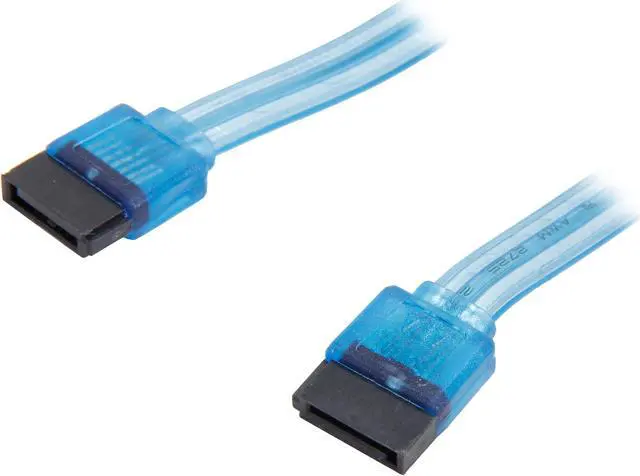 Main image of Nippon Labs 6 ft SATA3-INS-6-LL-BU 6ft Blue 6 Gbit/s Shielded Cable 6 feet- OEM