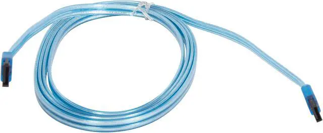 Alt view image 2 of 3 - Nippon Labs 6 ft SATA3-INS-6-LL-BU 6ft Blue 6 Gbit/s Shielded Cable 6 feet- OEM