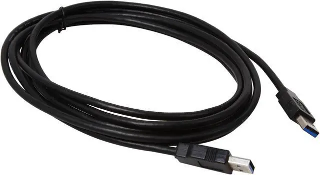 Alt view image 2 of 3 - Nippon Labs 10 ft USB3-10MM-BK 10ft Black Cable 10 feet