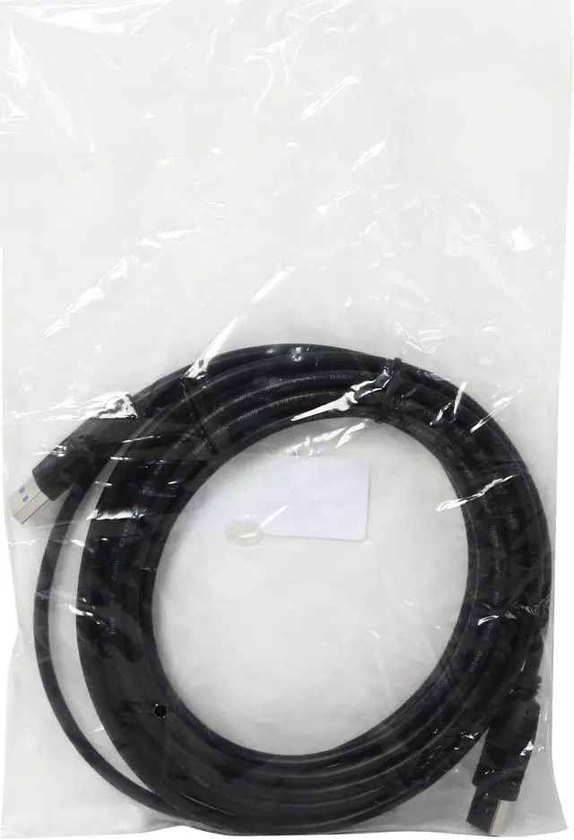 Alt view image 3 of 3 - Nippon Labs 15 ft USB3-15MM-BK 15ft Black Cable 15 feet