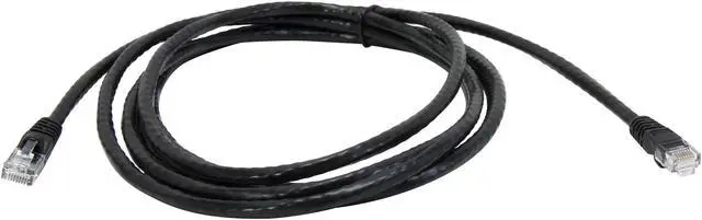 Alt view image 2 of 3 - Nippon Labs CAT6MB-10BK 10 ft. CAT 6 UTP Injection Molded Boot Patch Ethernet Cable, Black - OEM
