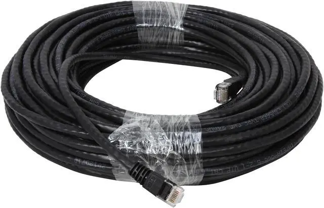 Alt view image 2 of 3 - Nippon Labs CAT6MB-75BK 75 ft. CAT 6 UTP Injection Molded Boot Patch Ethernet Cable, Black - OEM