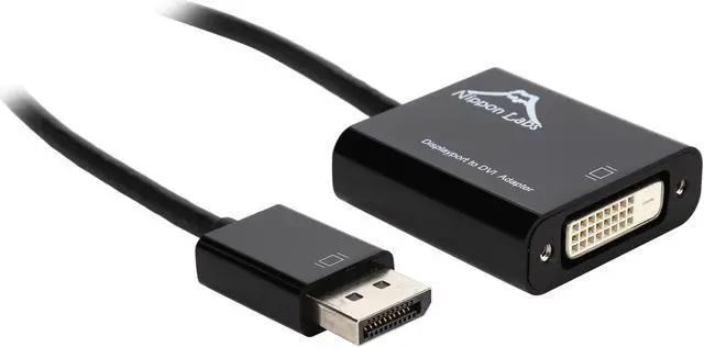 Main image of Nippon Labs AD-DP-DVI-EYE 6" DP1.2 to DVI Active Adapter, Eyefinity Supprts