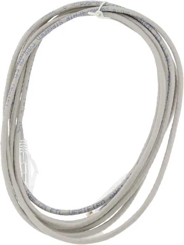 Alt view image 2 of 2 - Nippon Labs 28 AWG Snagless Ultra Slim Cat6 Ethernet Patch Cable - Network Internet Cord - RJ45, Stranded, 550Mhz, UTP, - 10ft, Gray