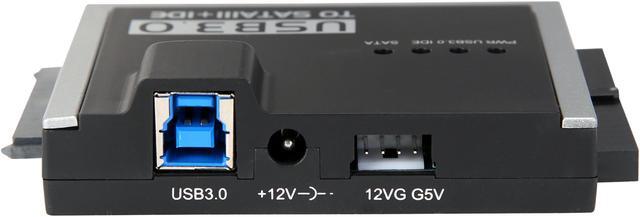 Alt view image 5 of 5 - Nippon Labs USB3-SATAIDE USB 3.0 to SATA / IDE Combo Adapter, 2.5in / 3.5in - Hard Drive USB Adapter - Hard Drive Transfer Cable - USB Universal Drive Adapter