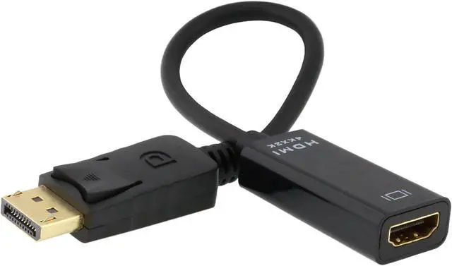 Alt view image 2 of 2 - Nippon Labs 20AD-DPHDMI-MF Active DisplayPort Male to HDMI Female Adapter - Connect Any DisplayPort-Enabled PC or Tablet to an HDMI Enabled Monitor, TV or Projector for Ultra-HD Video Streaming (HDMI 2.0 up to 4K 3840x2160 @60Hz)