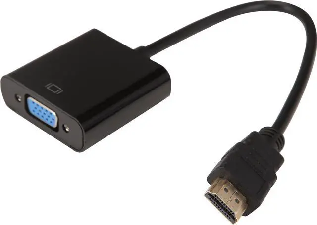 Main image of Nippon Labs 20AD-HDMIVGA-MF Dongle-style HDMI to VGA Video Active Adapter Converter with 3.5mm Audio for Desktop PC / Laptop / Ultrabook - 1920 x 1080 Resolution