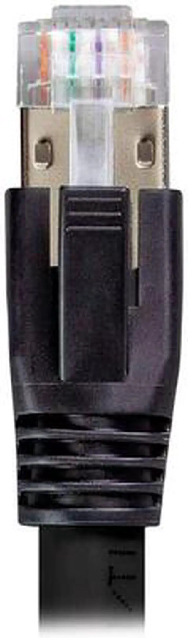 Alt view image 3 of 4 - Nippon Labs Cat8 RJ45 50FT Ethernet Patch Internet Network LAN Cable, Indoor/Outdoor, 24AWG, Shielded Latest 40Gbps 2000Mhz, Weatherproof S/FTP for Router, PS4, PS5, Xbox, PoE, Switch, Modem (Black)