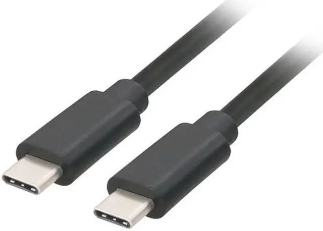 Alt view image 2 of 2 - Nippon Labs 6ft USB 3.2 Gen 1 USB-C Male to USB-C Male Cable, 5 Gbps, 6' USB Type-C, Fast Charging Devices, Black (50USB3-CM-CM-6)