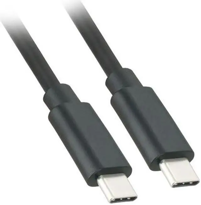 Main image of Nippon Labs 3ft USB 3.2 Gen 1 USB-C Male to USB-C Male Cable, 5 Gbps, 3' USB Type-C, Fast Charging Devices, Black (50USB3-CM-CM-3)