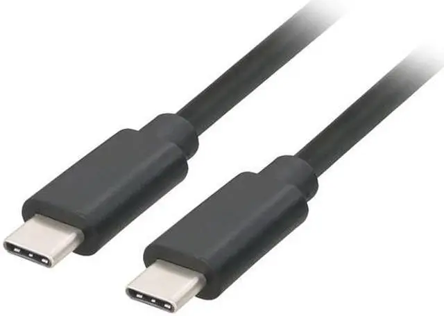 Alt view image 2 of 2 - Nippon Labs 3ft USB 3.2 Gen 1 USB-C Male to USB-C Male Cable, 5 Gbps, 3' USB Type-C, Fast Charging Devices, Black (50USB3-CM-CM-3)