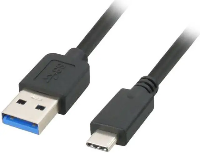 Alt view image 2 of 2 - Nippon Labs 50USB3-CM-AM-6 6ft USB 3.0 (USB 3.2 Gen 1) USB-C Male to USB A Male Cable - Black