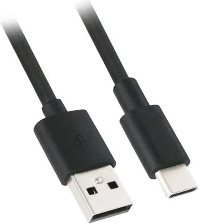 Main image of Nippon Labs 50USB2-CM-AM-10 10 ft. USB-C Male to USB A Male Charge and Data Transfer Cable - Black